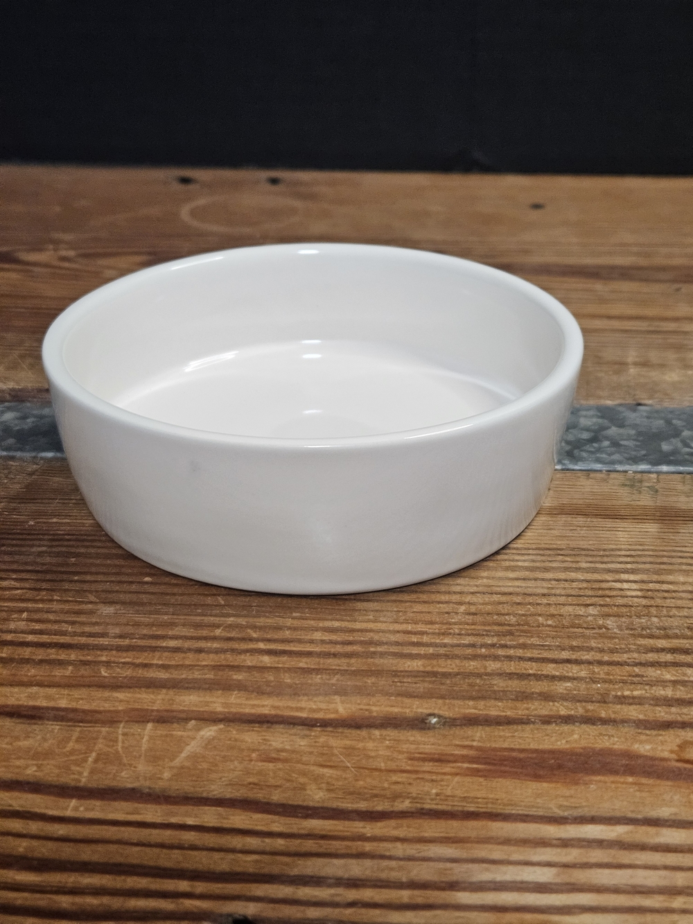 Rae Dunn White Ceramic Pet Bowl with "PURRfect" Text - Picture 2 of 7